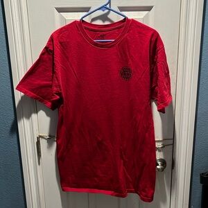 Red Vans T-Shirt-Men’s Large